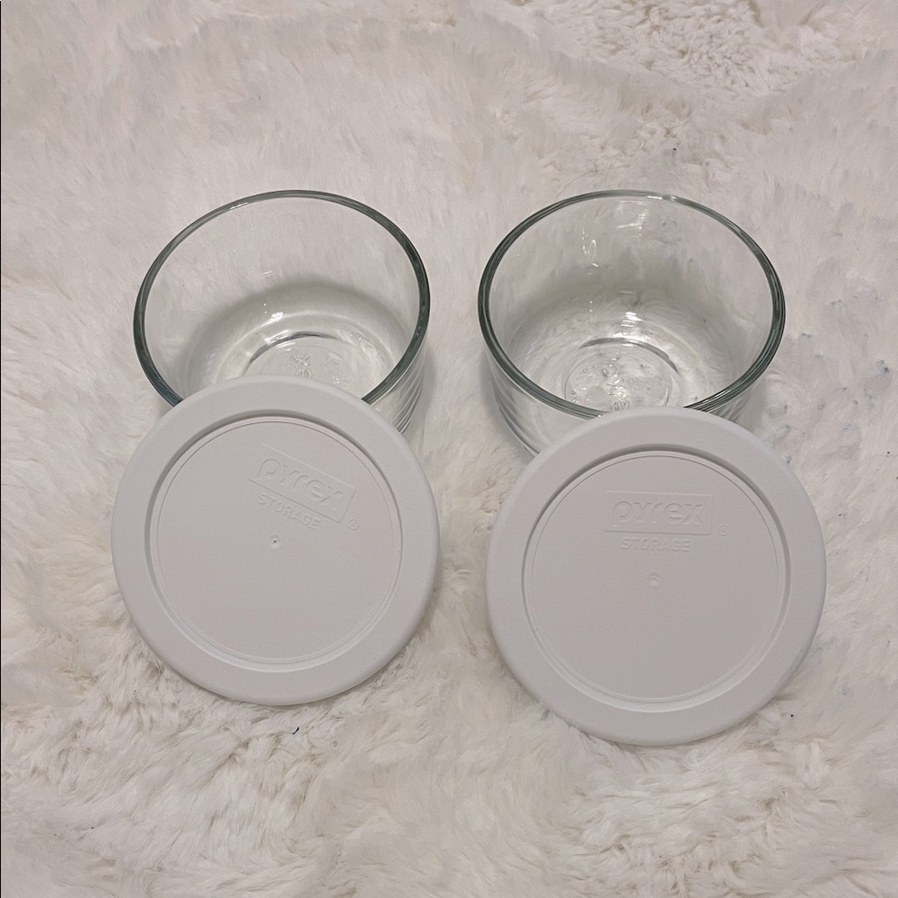 Pyrex Glass Storage Set Food Containers (2 count)